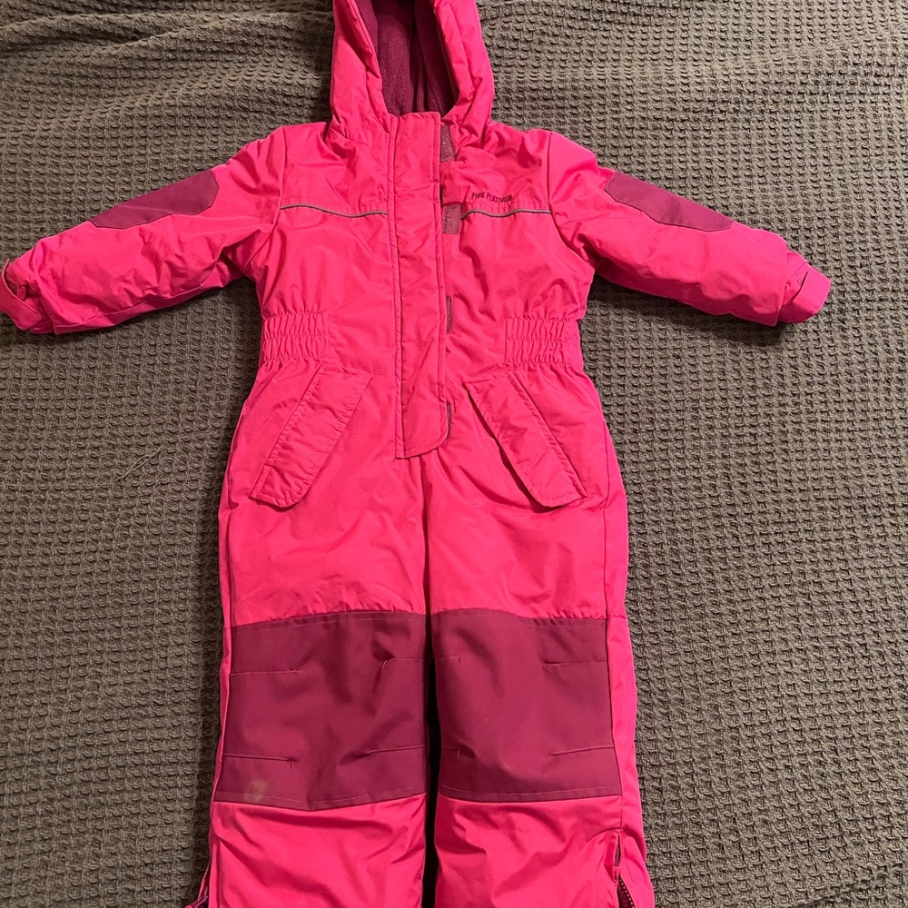 Girls One Piece Snowsuit